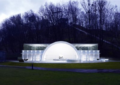 Concert shell