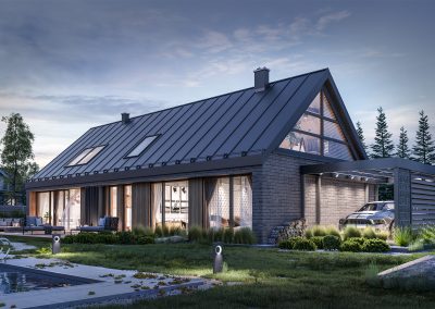 Triangle house